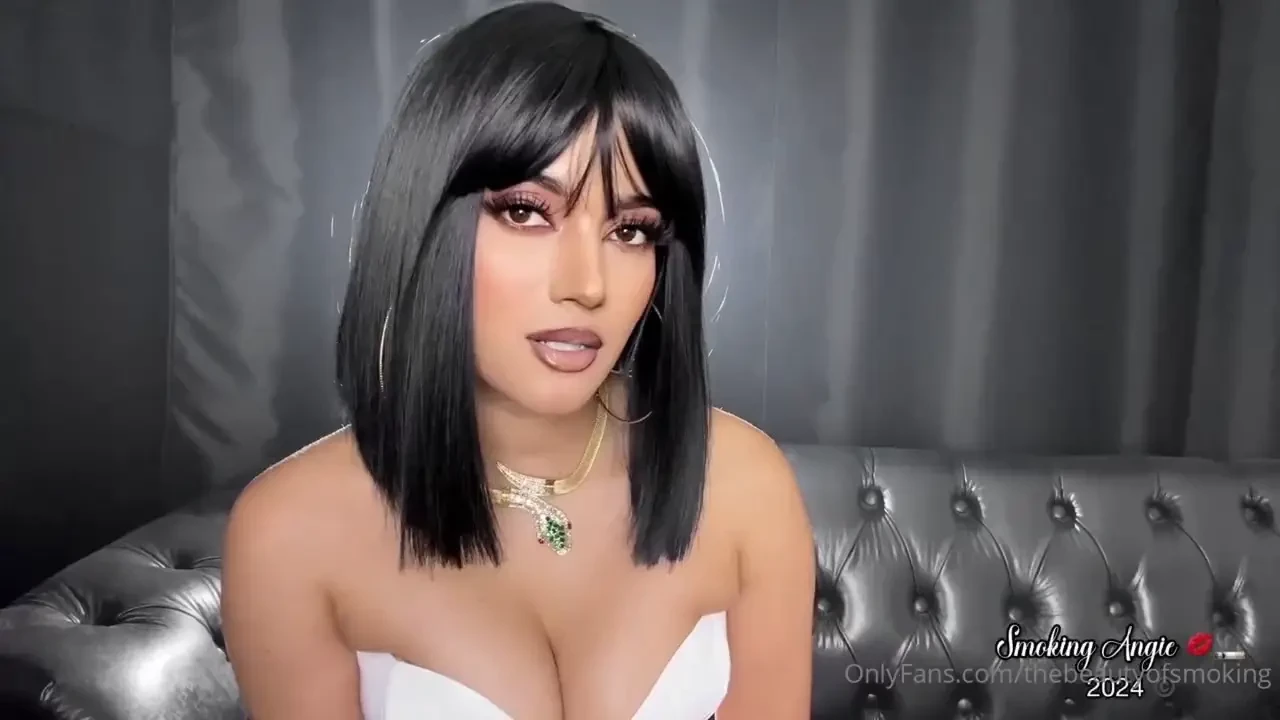 Cleopatra blows smoke in your face new 09 23 min video available for 