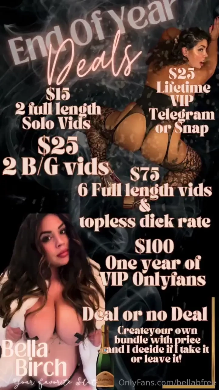 Year end specials dm me to grab a deal 
