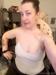 When she wants to wake and game braless good morning lovelies