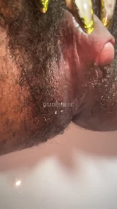 So close you can almost taste it my clit looks so thick from this
