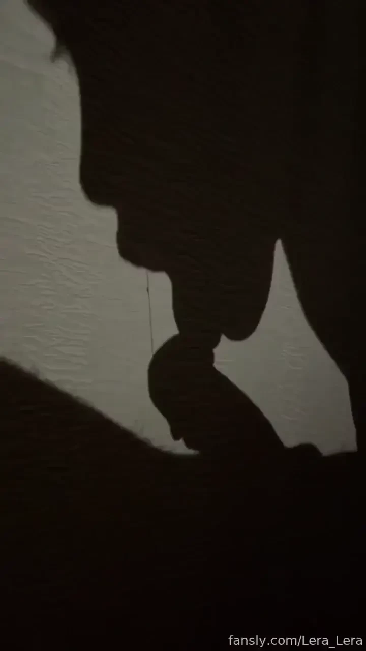 Sweet home video beginning - a bewitching and exciting silhouette of 