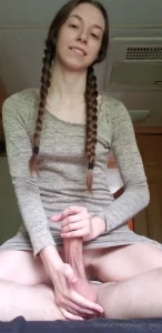 He let me cum one more time after filling my pussy i was shaking for