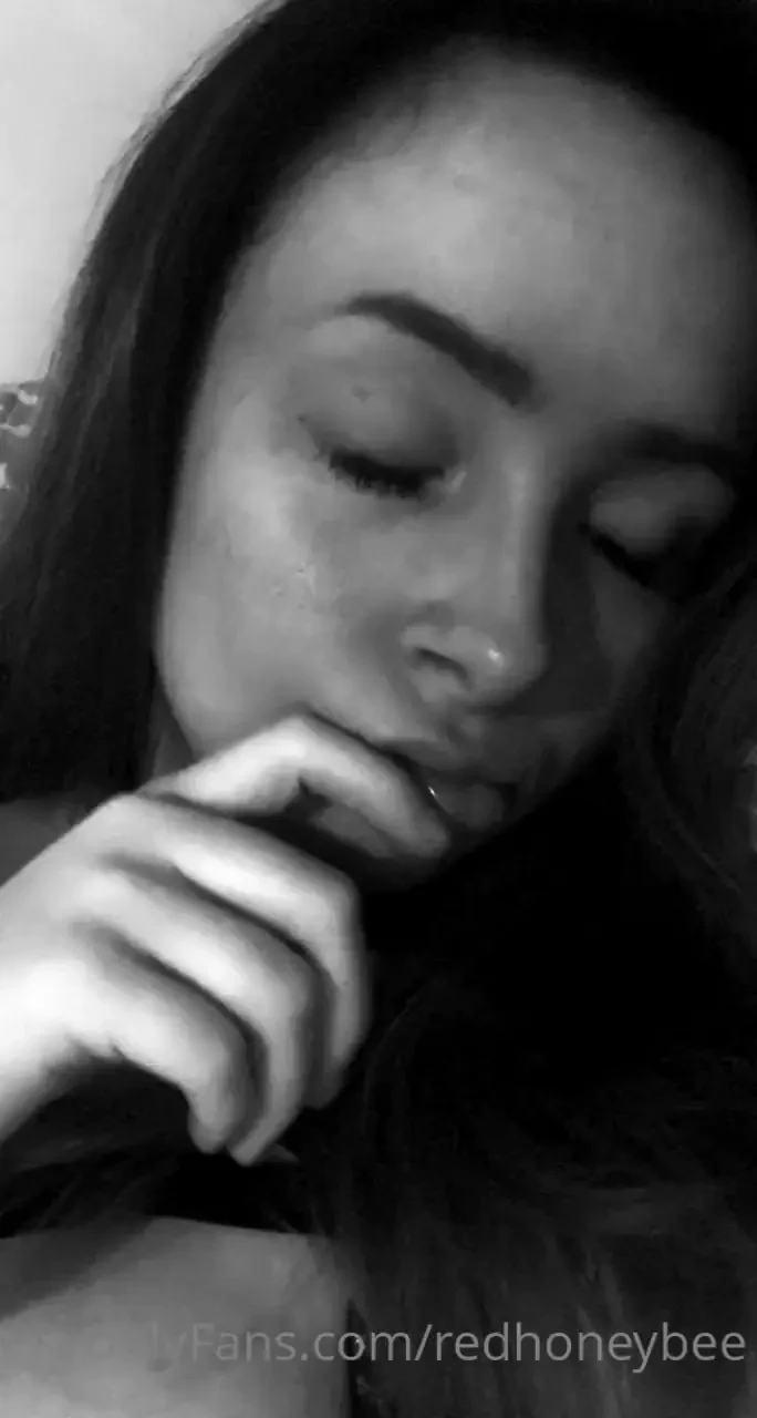 Laying here in bed enjoying myself peep the lip tatt 