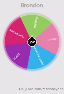 Weekly spin the wheel congrats wyatt expect a surprise in your dms