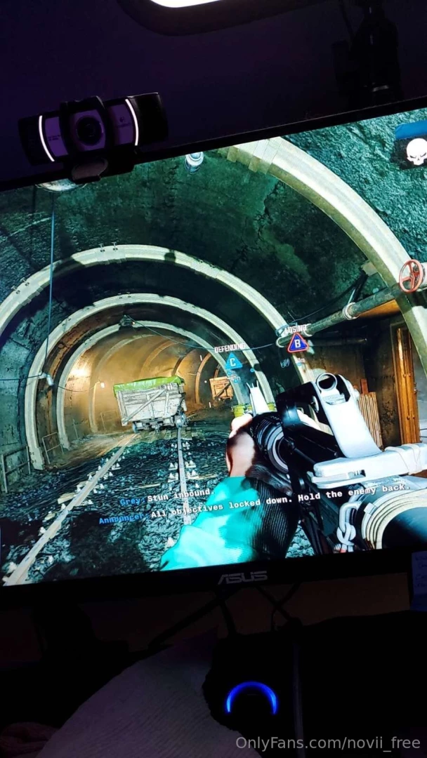 When you play call of duty just picture some bitch you don t like and 