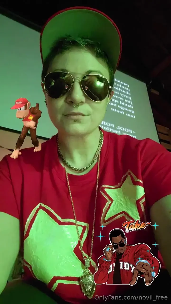 I m diddy kong tonight hahaha 