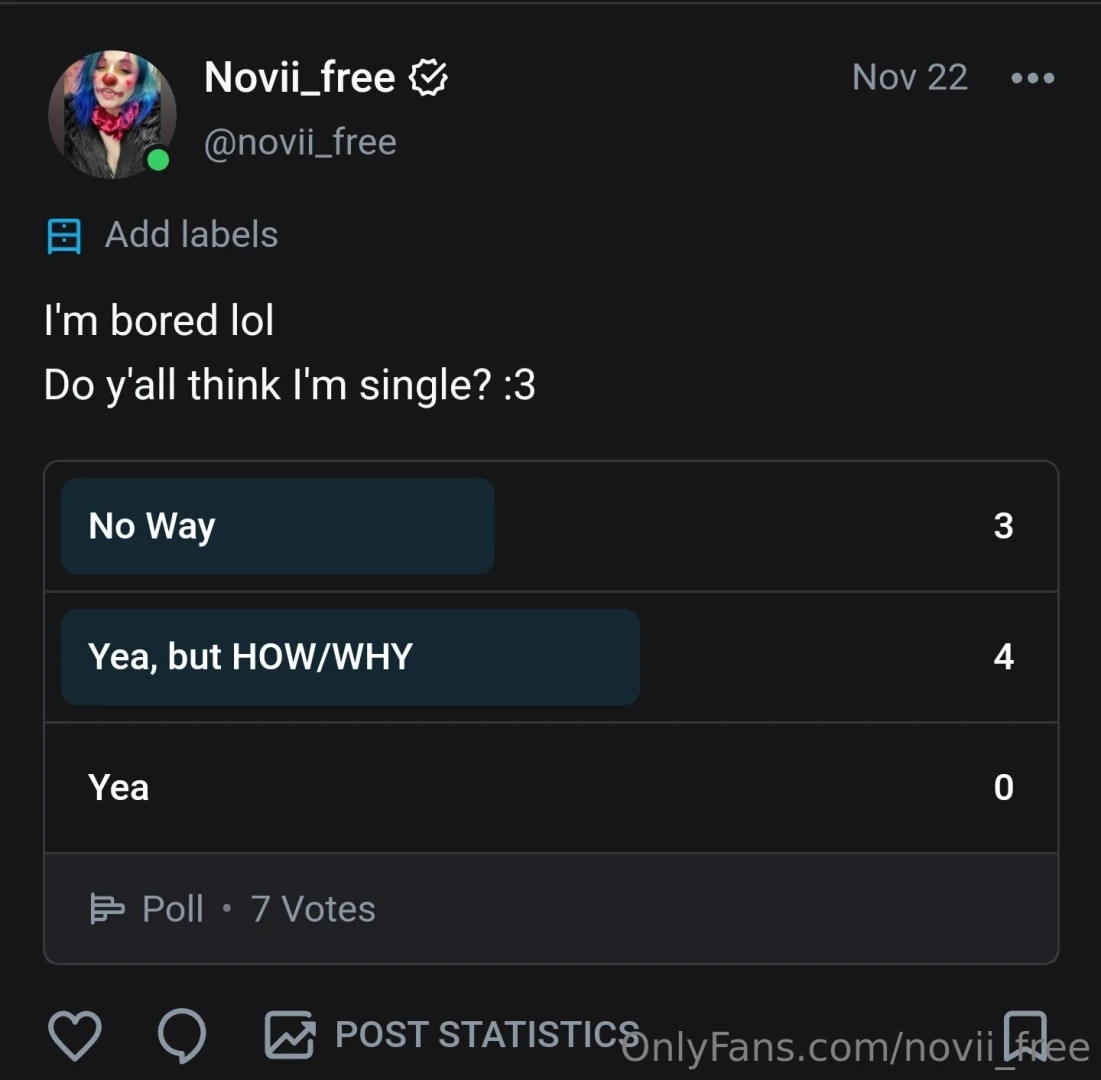 Hahaha oh yea the survey yes gents i am single somehow but i ve been 