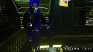 Bar pick me up male femboy gay yaoi cyberpunk dom sub