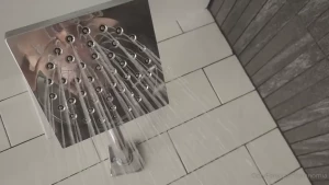 Sneaky sneaky shower time