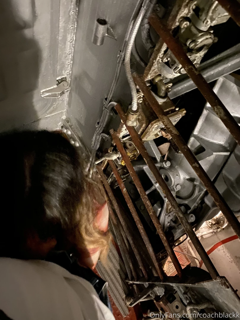 Getting my deck swabbed on a battleship 