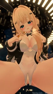 This bunny really wants to bounce on you fyp breast lewd hentai vtuber part 1