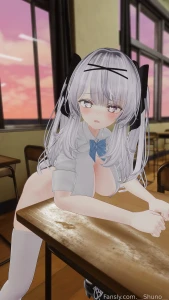 You made me stand like this now what hmm fyp breast lewd hentai vtuber