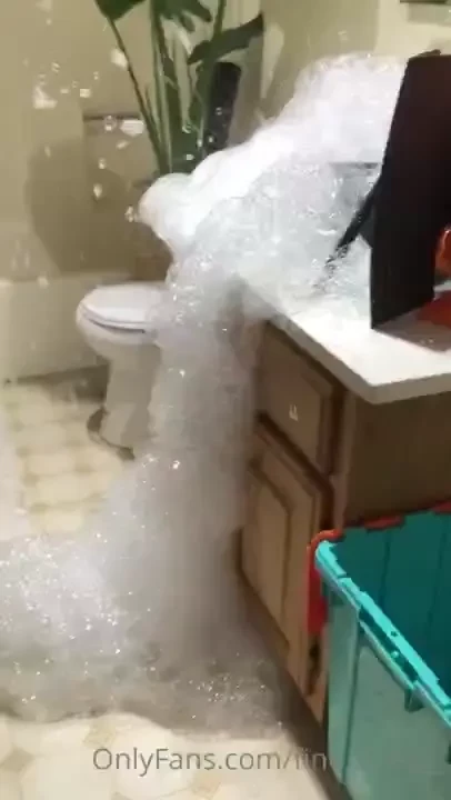 Finished foam bath set and bts i really liked the vintage film feel part 4 