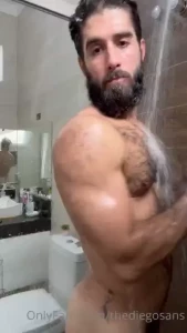 Rinse scrub brush jerk off rinse repeat