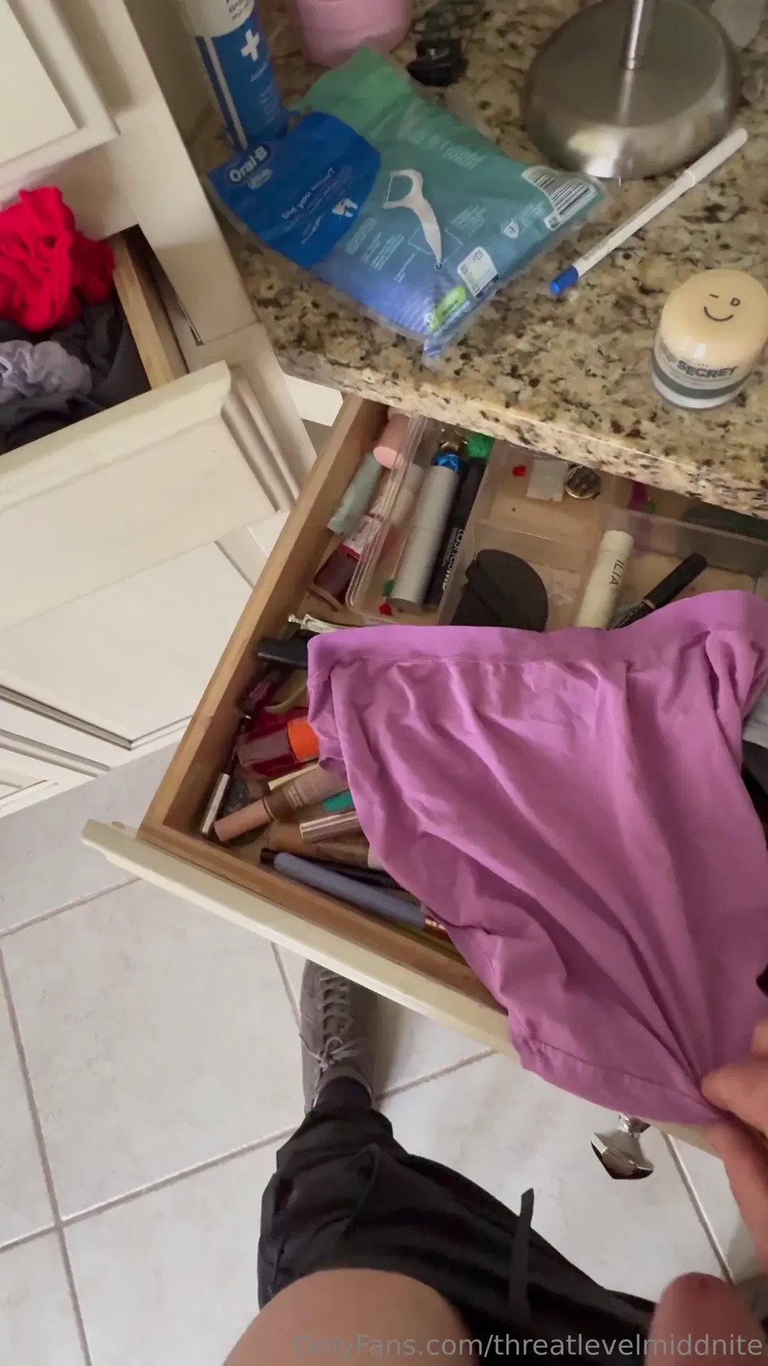 Panty raid mr m was naughty luckily he likes to send me the footage part 3 