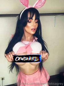 Your litlle bunny is all ready at vip page queenaleksagreyvip you will