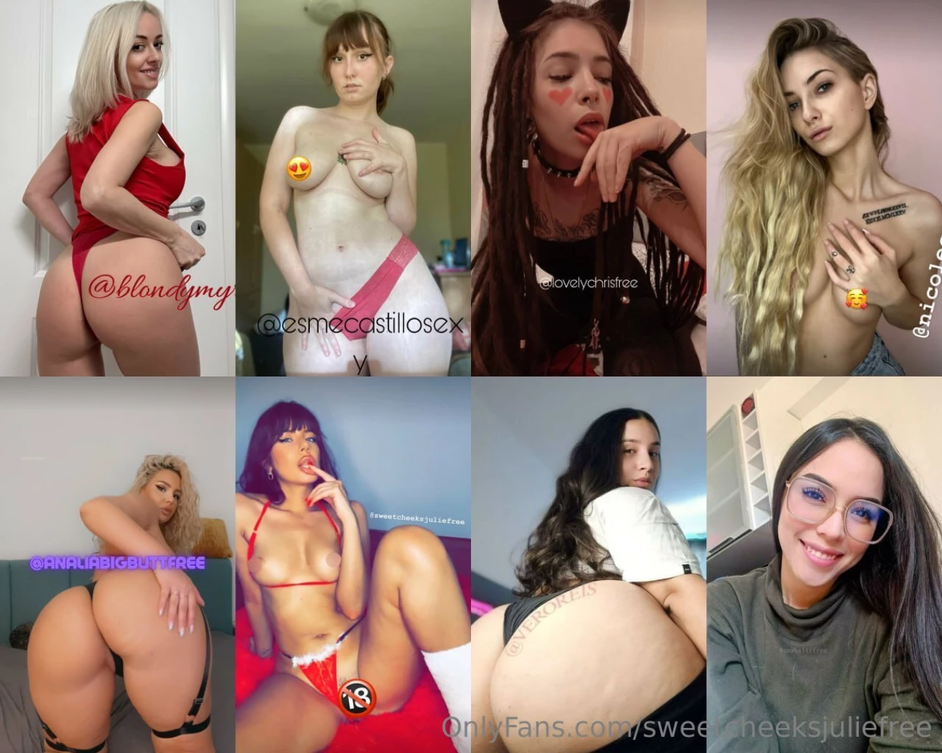 Blondymyra esmecastillosexy lovelychrisfree nicolecrushh part 1 