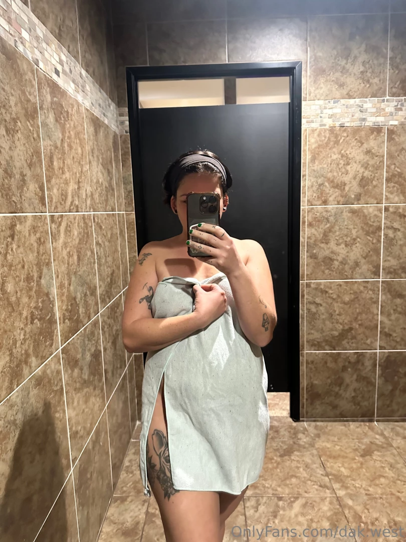 After my sweaty workout i needed a cold shower 