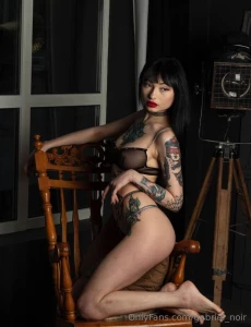 Stella_simpson a stunning brunette with tattoos and asian features who