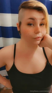 About to take a shower after shaving my head you wanna join me working