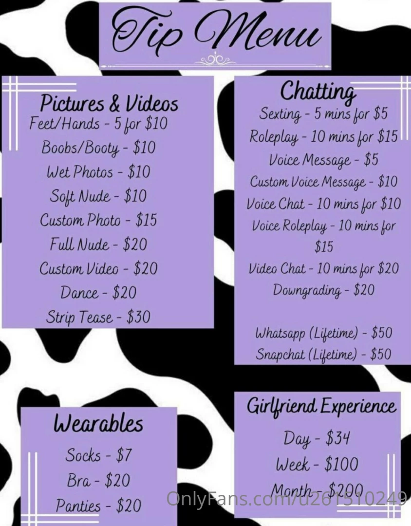 Tips are suggested for custom content 