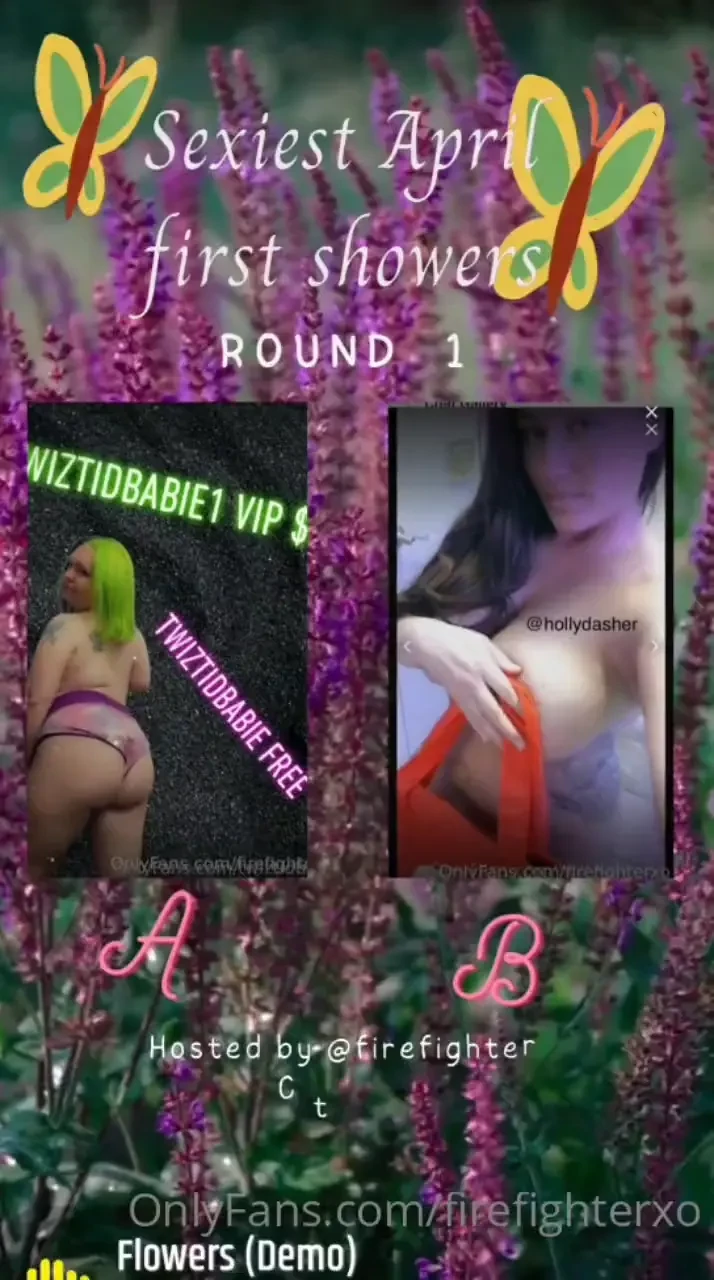 April flowers bring spring showers april s sexiest creator round one 