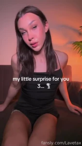 My little surprise for you 1 2 3 fyp trans tgirl transgender shemale