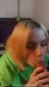 What would be the first thing you say if i randomly sucked your cock