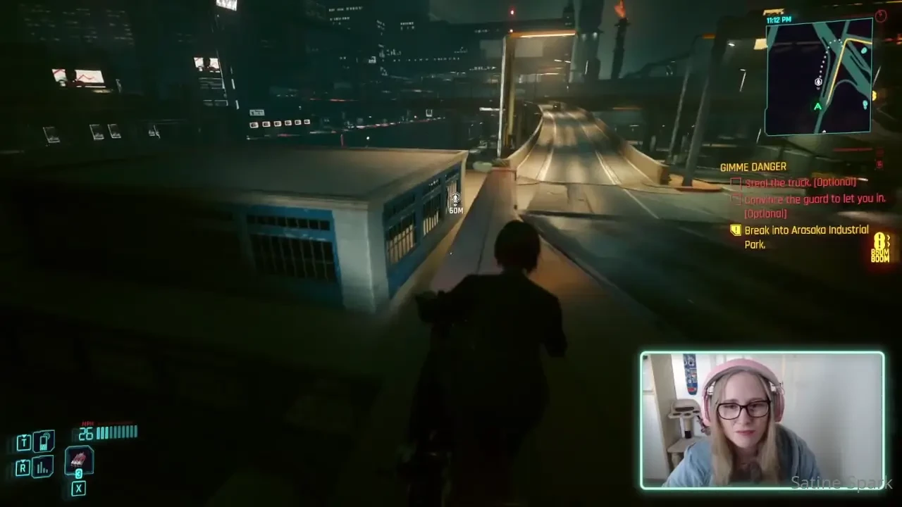 Parking in cyberpunk d 