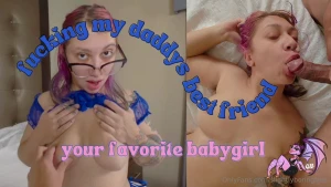 Watch me fuck my daddy s best friend i m so horny and i just want to