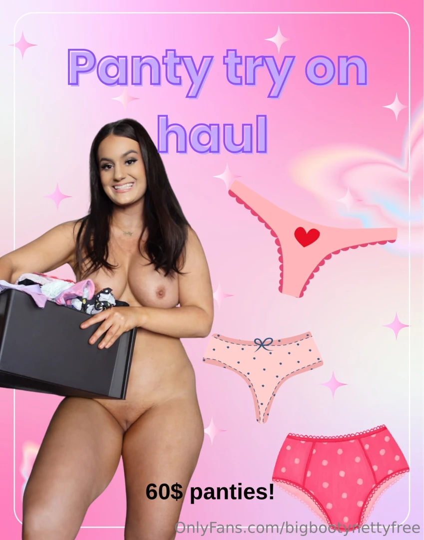 Hellooo i sell panties did u know that panty try on haulllll do u like 