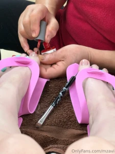 I just got treated to a relaxing pedicure by someone who bought a part 1