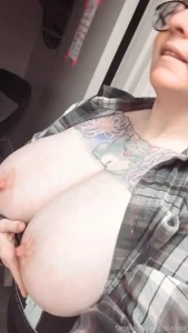 Chrimmus week surprise a free topless vid because i love sneaking off