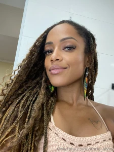 Grace in her step war in her eyes