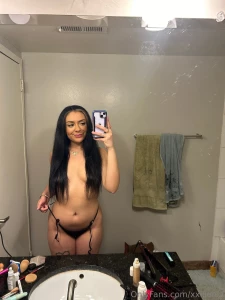 When your hair is long enough to cover your tiddies part 1