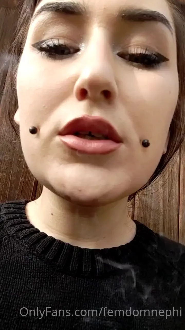 Would you get on your knees and be my filthy little ashtray i will put 