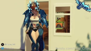 Transforming your dragon wife into a big thick milf you sure you are