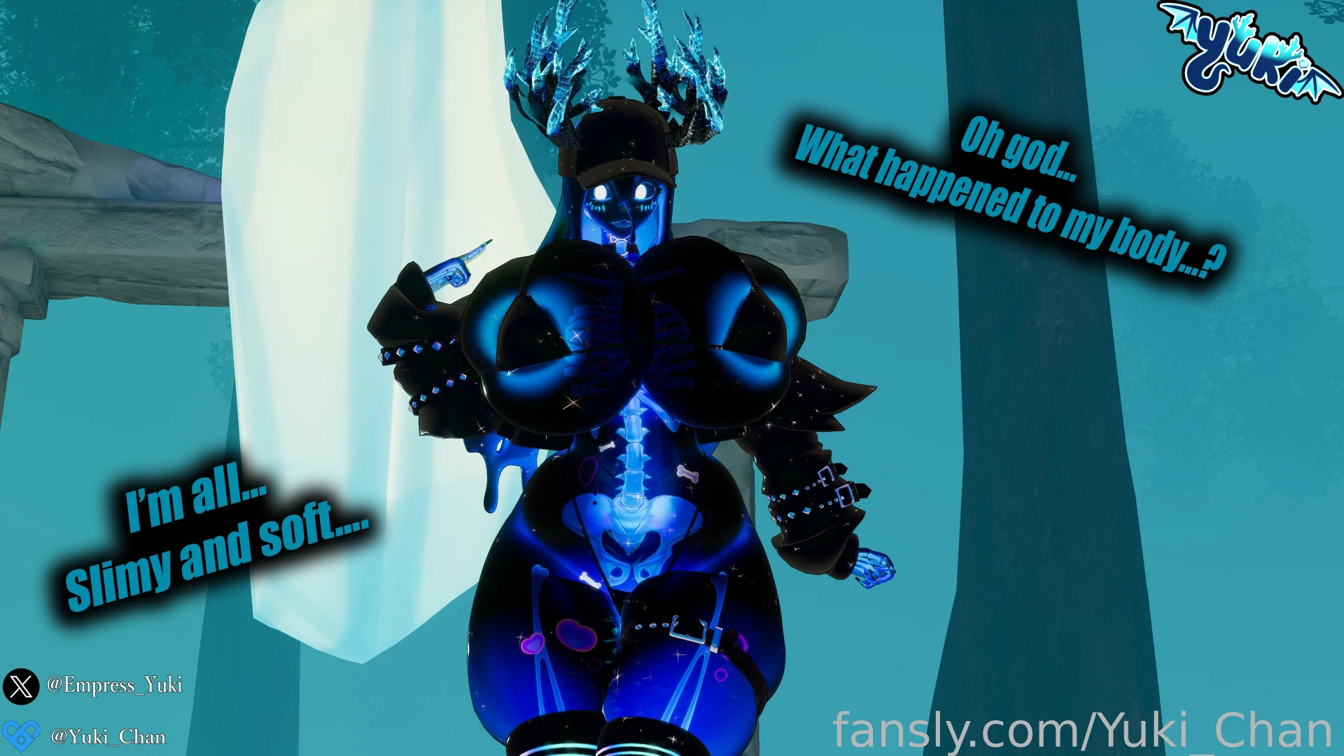 Looks like the dragon got turned into a slime also seems like its made part 2 