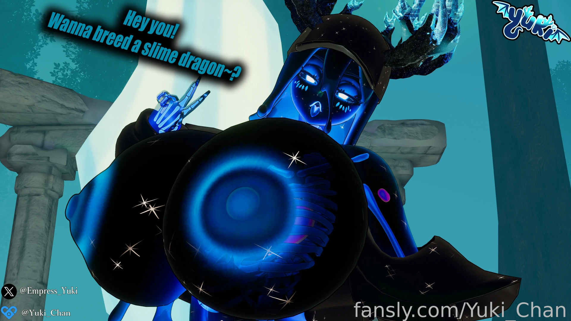 Looks like the dragon got turned into a slime also seems like its made part 1 