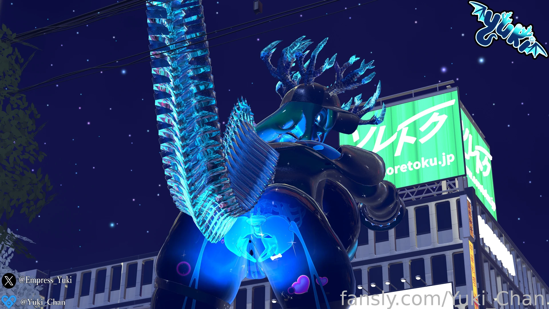 Looks like a slime kaiju has barged into the city and looks like she part 1 