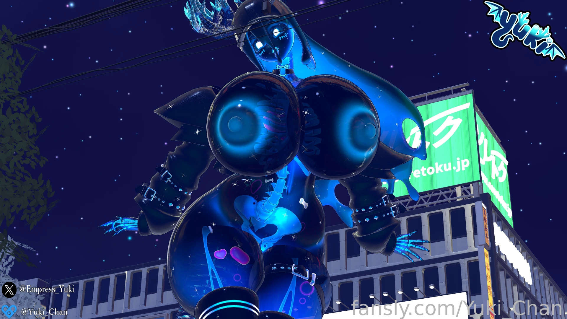 Looks like a slime kaiju has barged into the city and looks like she part 2 