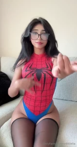 Shoot your web on me hehe