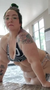 Moreeeee think the guy on the patio enjoyed the view stringbikini