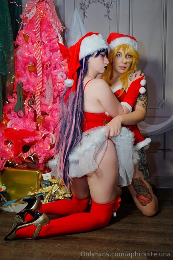It s heeeeeereeee our panty and stocking holiday set usatame also will part 2 