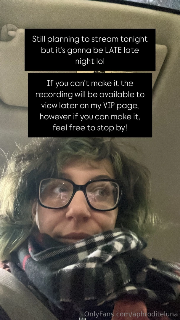 I will still be going live tonight just really late because i had to 