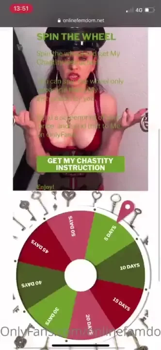 I am playing games with your clitc0ck mental chastity or real chastity 