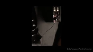 My sissy was curious about latex amp bondage this latex feels very