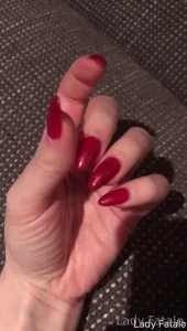 Mistress deserves to be pampered take care of her next nailsalon visit