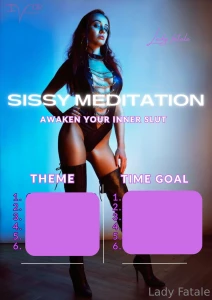 My newest game sissy meditation is on you will get 6 different theme