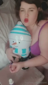 Mr snowman helped fill me with christmas joy part 1